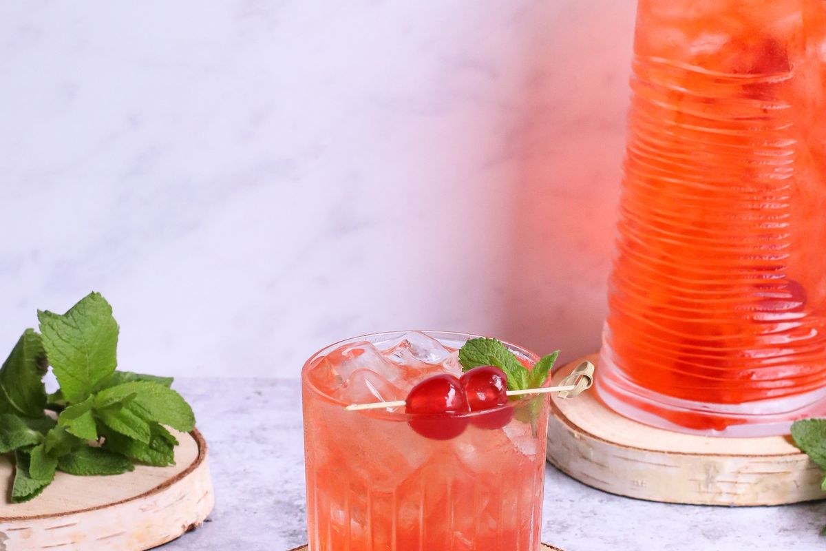 Cherry Gin Fizz