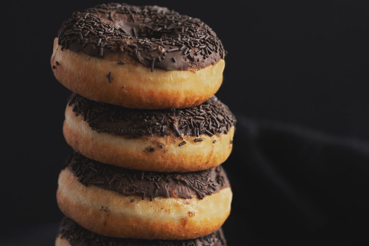 Chocolate Pudding and Pudding-Filled Donuts