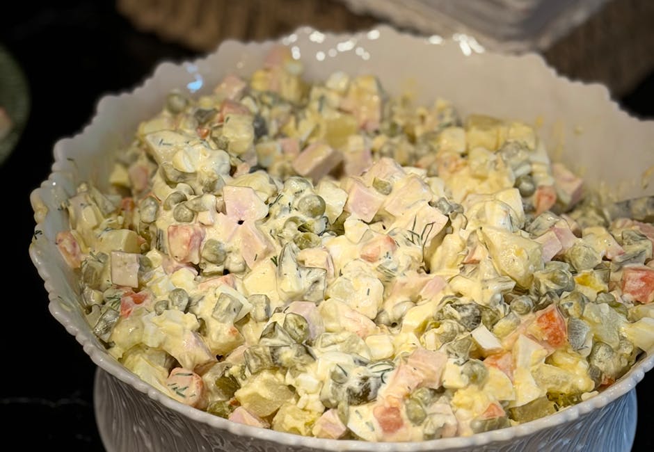 Creamy Pea Salad