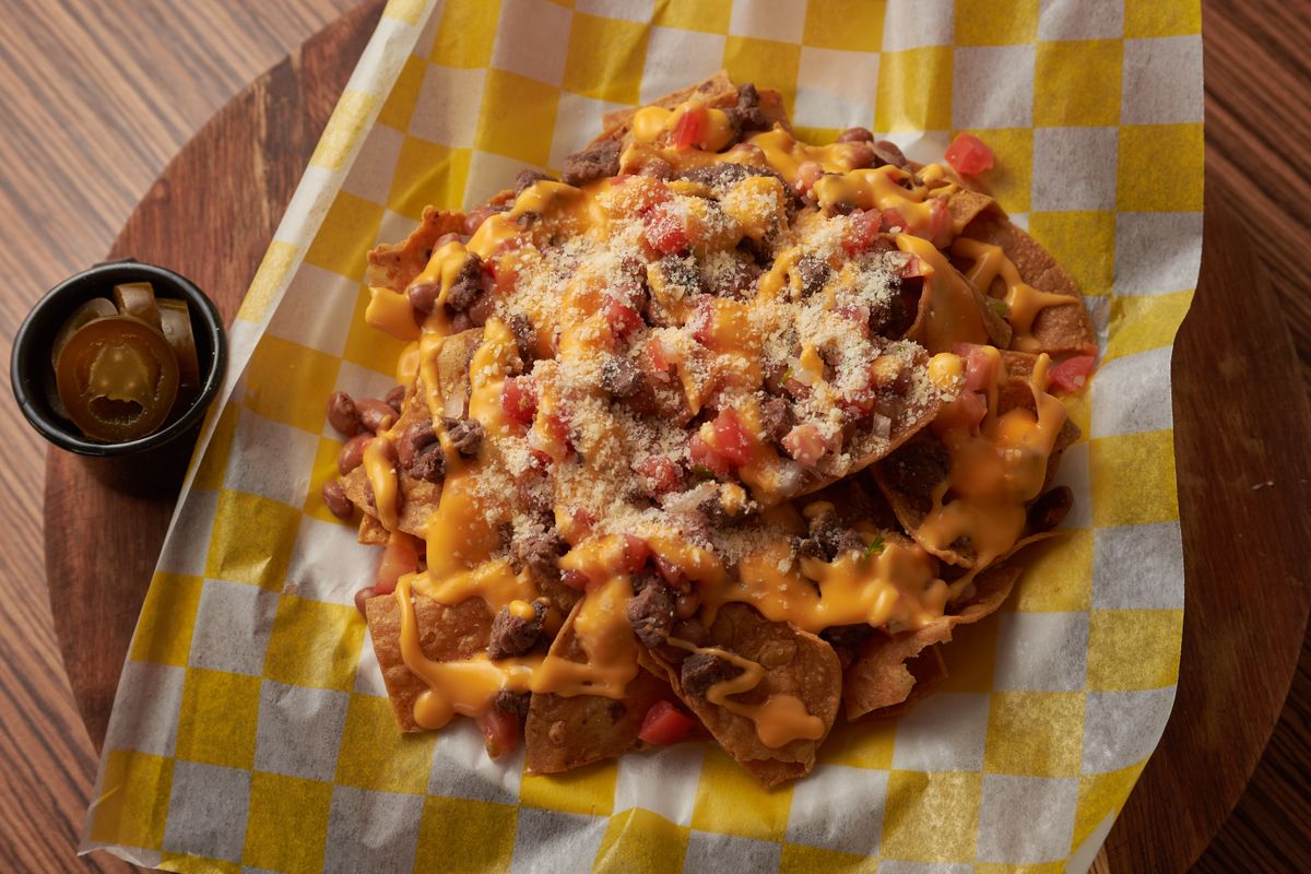 Double Cheese Nachos