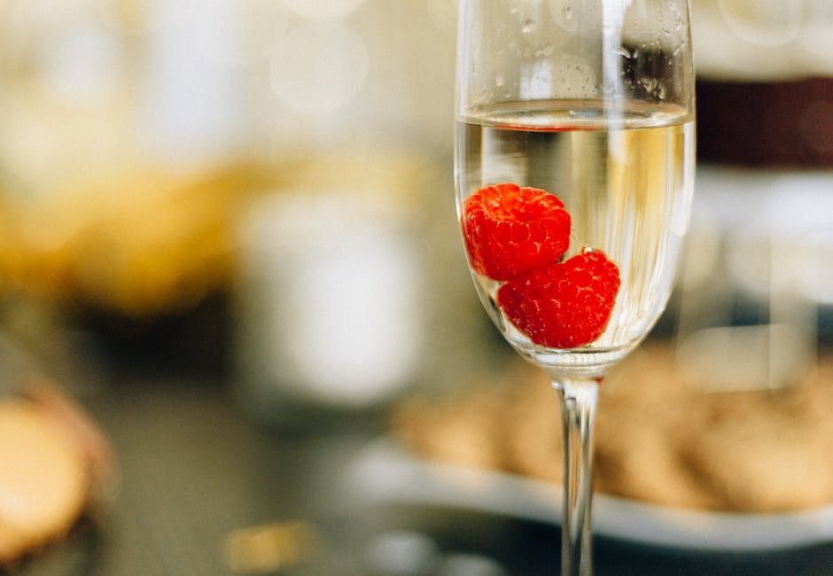 Sparkling Wine Cocktail (New Year's Eve)